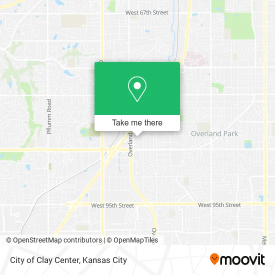 City of Clay Center map