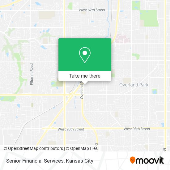 Senior Financial Services map