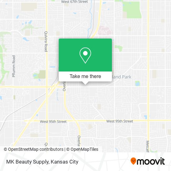 MK Beauty Supply map