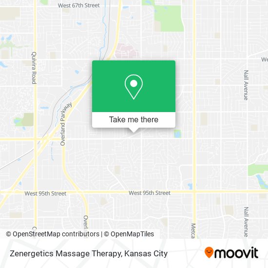 Mapa de Zenergetics Massage Therapy