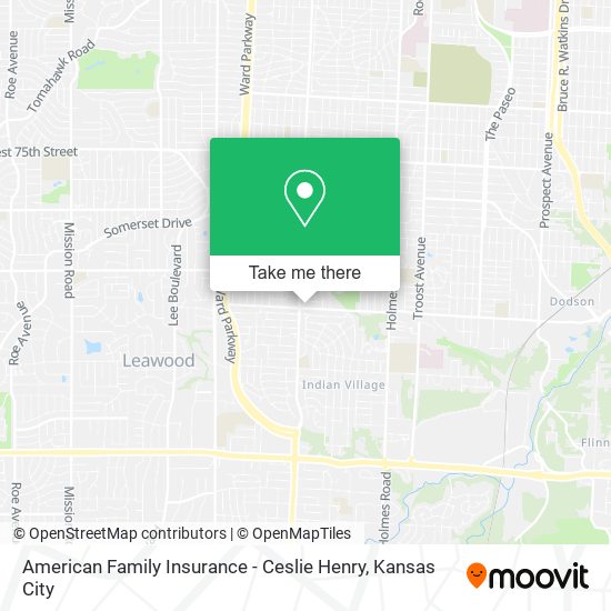 Mapa de American Family Insurance - Ceslie Henry