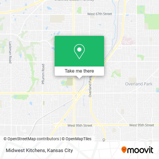 Midwest Kitchens map