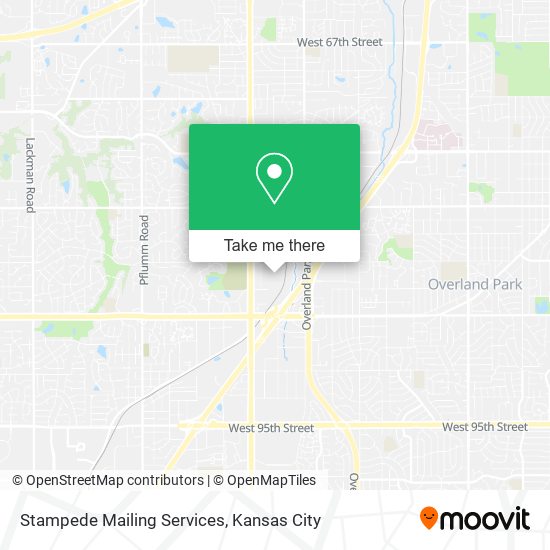 Mapa de Stampede Mailing Services