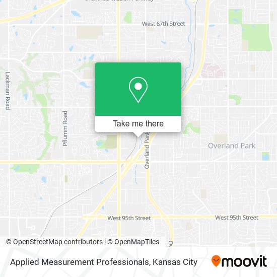 Applied Measurement Professionals map