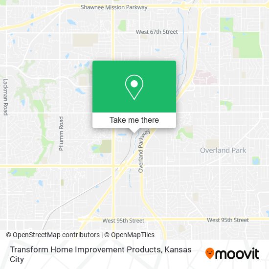 Transform Home Improvement Products map