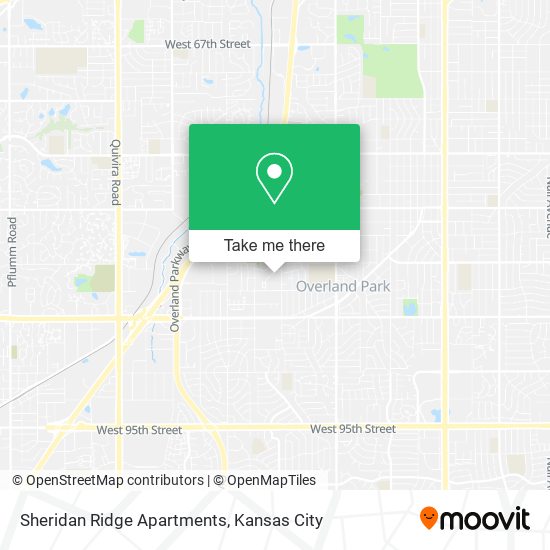 Mapa de Sheridan Ridge Apartments