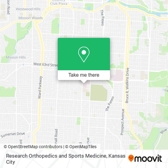 Research Orthopedics and Sports Medicine map