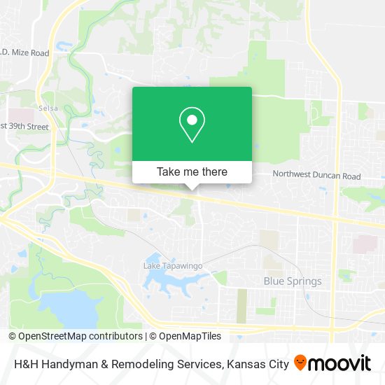 Mapa de H&H Handyman & Remodeling Services