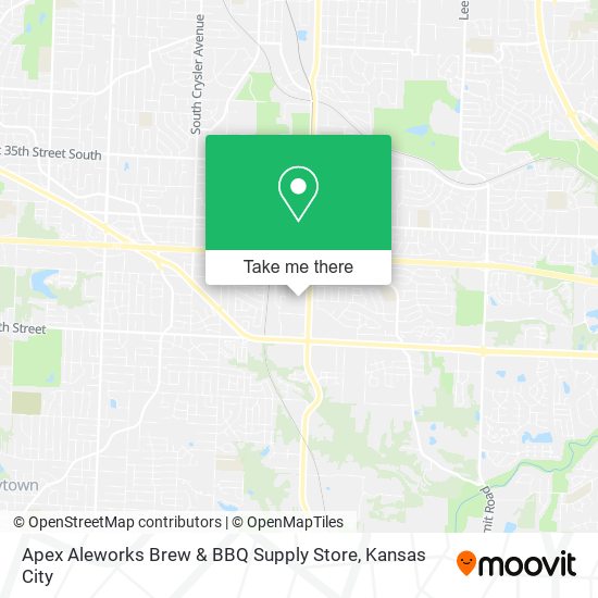 Mapa de Apex Aleworks Brew & BBQ Supply Store