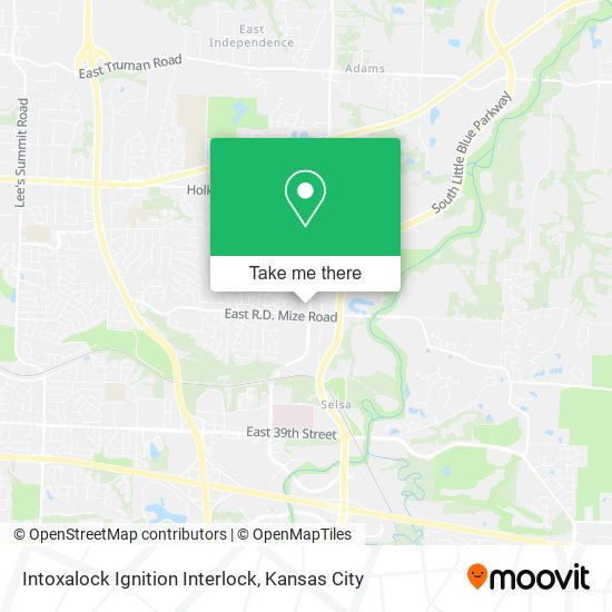 Intoxalock Ignition Interlock map