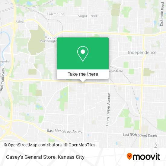 Mapa de Casey's General Store