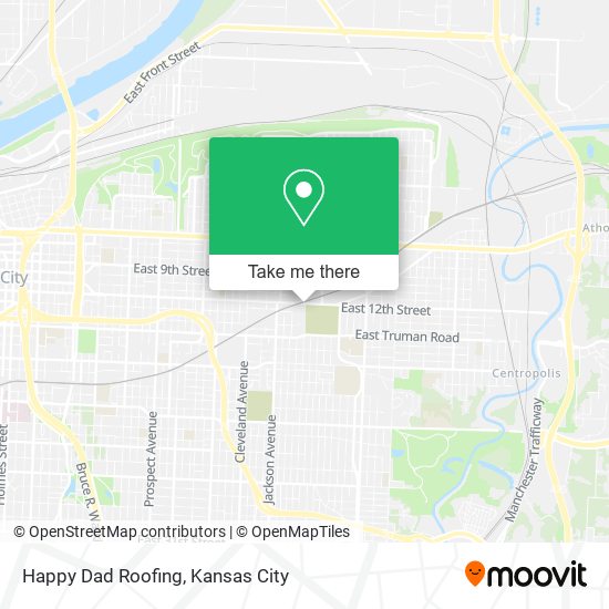 Mapa de Happy Dad Roofing