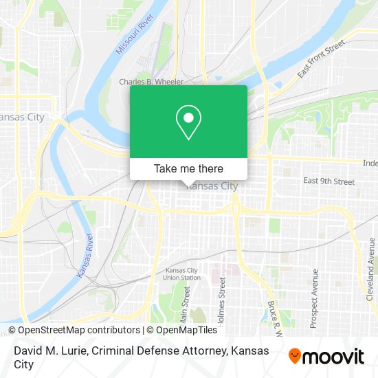 David M. Lurie, Criminal Defense Attorney map