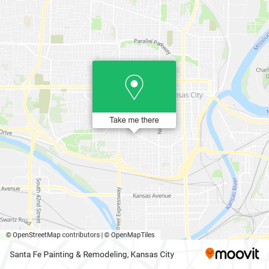 Santa Fe Painting & Remodeling map
