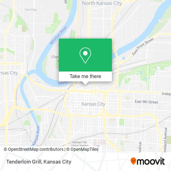 Tenderloin Grill map