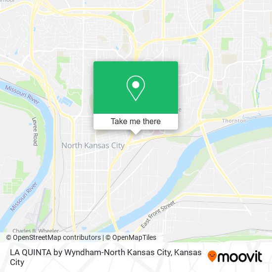 LA QUINTA by Wyndham-North Kansas City map