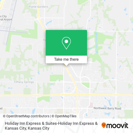 Holiday Inn Express & Suites-Holiday Inn Express & Kansas City map