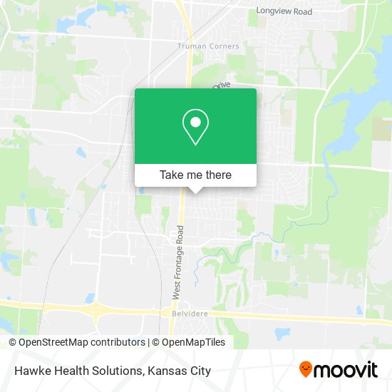 Hawke Health Solutions map