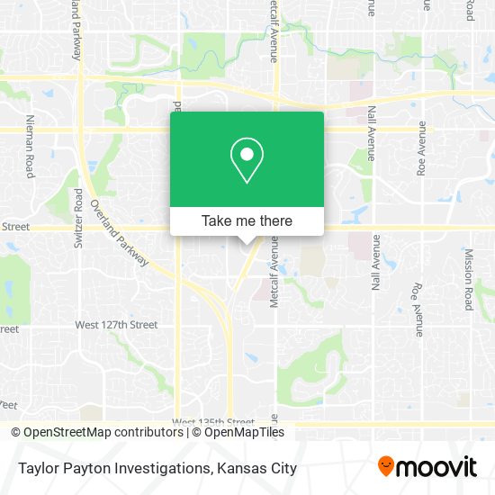 Mapa de Taylor Payton Investigations