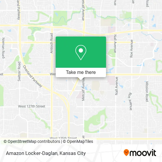 Mapa de Amazon Locker-Daglan