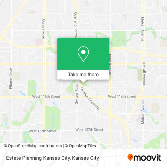 Estate Planning Kansas City map