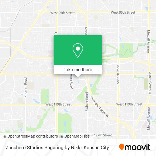 Mapa de Zucchero Studios Sugaring by Nikki