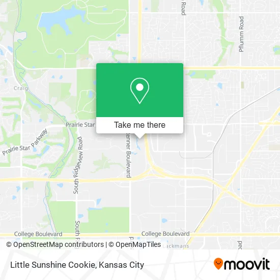 Little Sunshine Cookie map