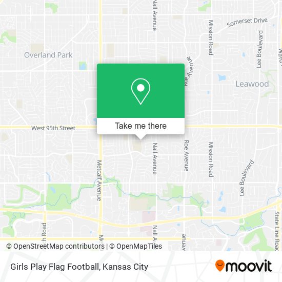 Girls Play Flag Football map