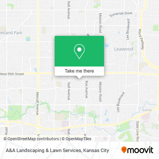 A&A Landscaping & Lawn Services map