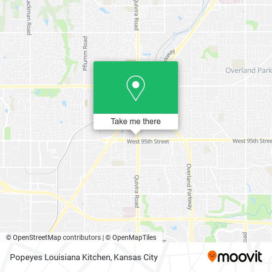 Popeyes Louisiana Kitchen map