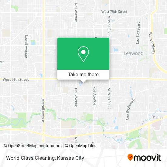 World Class Cleaning map