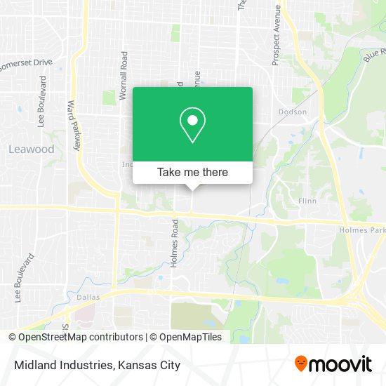 Midland Industries map