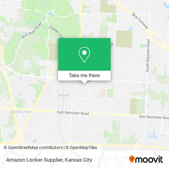 Mapa de Amazon Locker-Supplier