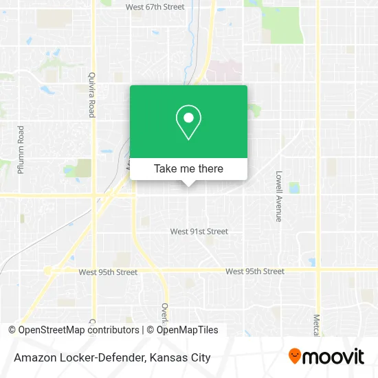 Amazon Locker-Defender map