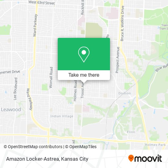 Amazon Locker-Astrea map