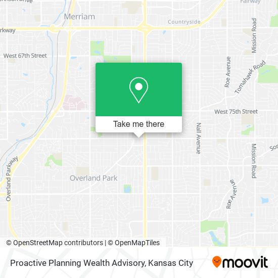 Mapa de Proactive Planning Wealth Advisory