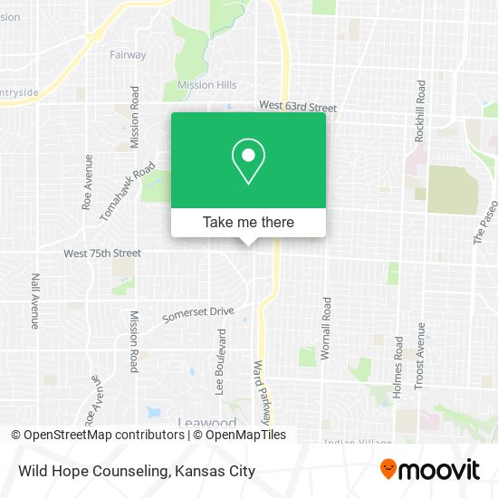 Wild Hope Counseling map