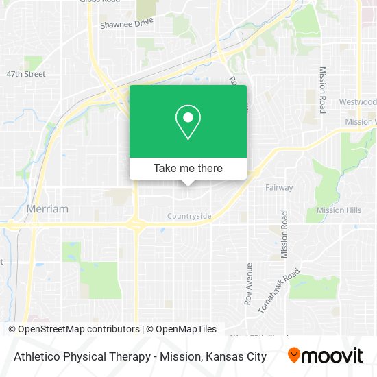 Athletico Physical Therapy - Mission map