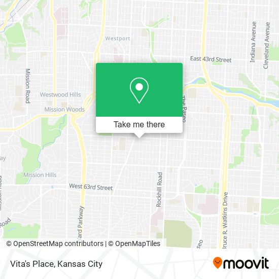 Vita's Place map