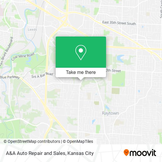 Mapa de A&A Auto Repair and Sales