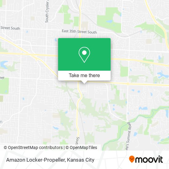 Amazon Locker-Propeller map