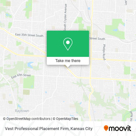 Mapa de Vest Professional Placement Firm