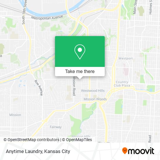Anytime Laundry map