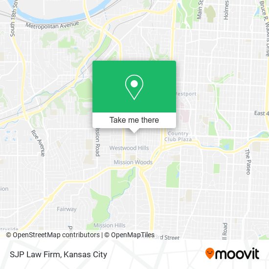 SJP Law Firm map