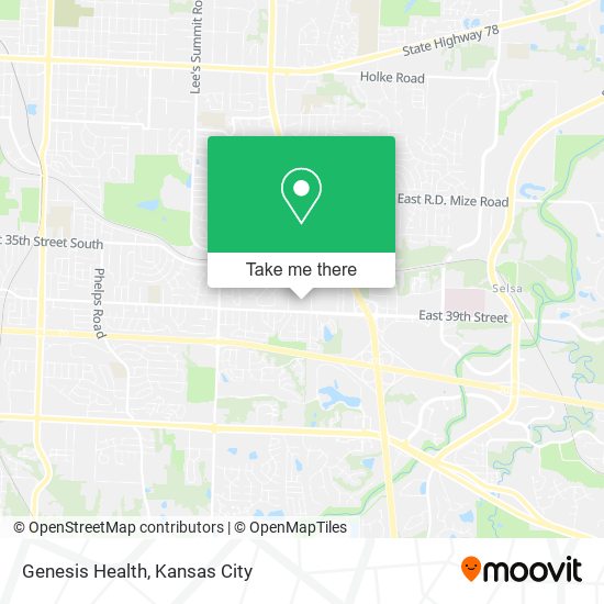 Genesis Health map