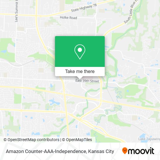 Amazon Counter-AAA-Independence map