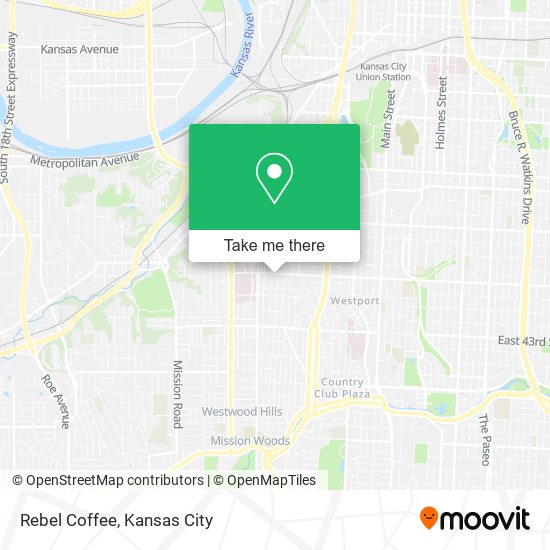 Rebel Coffee map