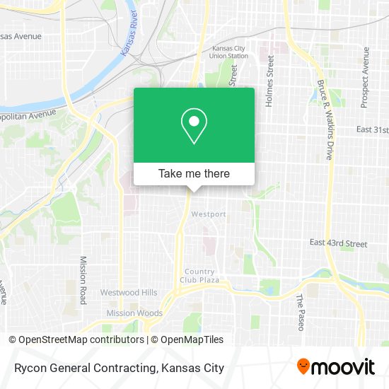 Rycon General Contracting map