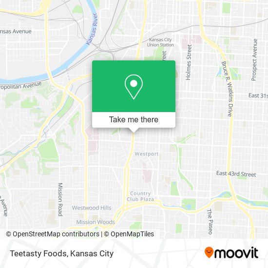 Teetasty Foods map