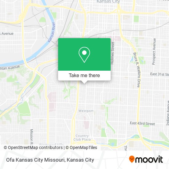 Ofa Kansas City Missouri map